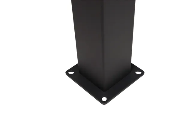 Pergola bioclimatique autoportante Prima, aluminium gris anthracite 12m² – Image 4