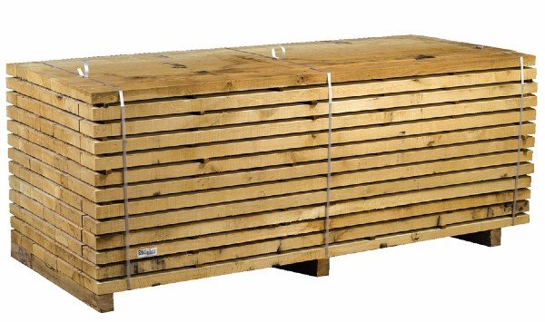 Paquet de 50 x Planches de Chêne – 2400 x 150 x 50 mm