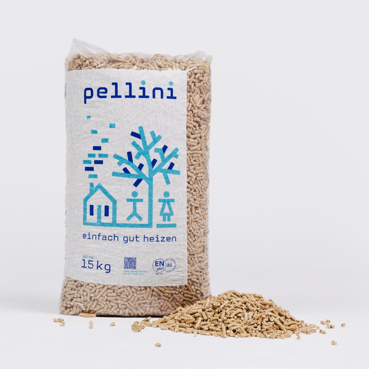 Pellets Pellini EN+ A1 – Palette de 66 sacs de 15 kg – Image 2