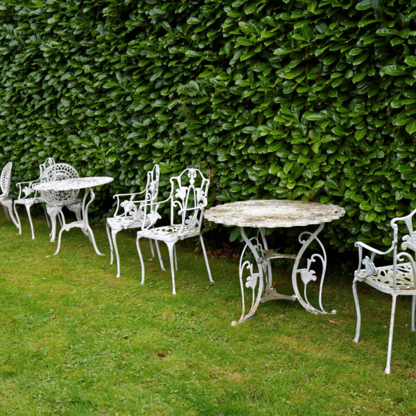 Salon de Jardin Résine Tressée Gris 4 Places — Canapé + 2 Fauteuils + Table — DÉSTOCKAGE