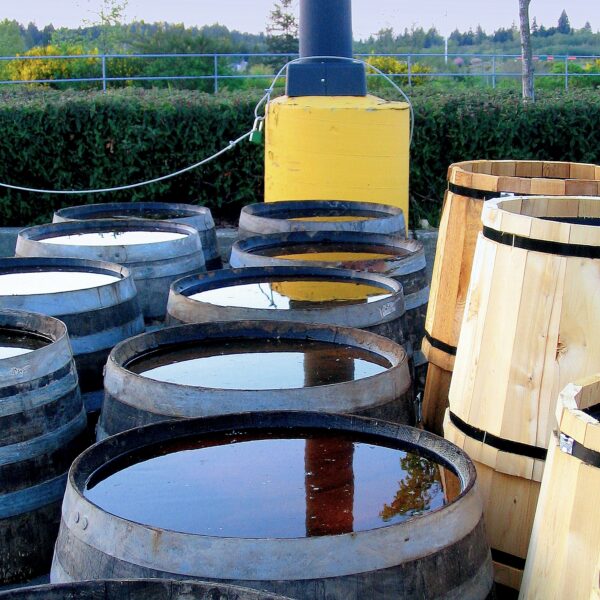 Cuve de Recuperation Eau de Pluie 1000L — Enterrable — Avec Pompe — Neuf DESTOCKAGE