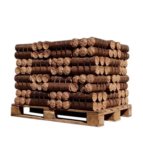 Bois densifié — Bûches de nuit — 1/2 palette 480 kg
