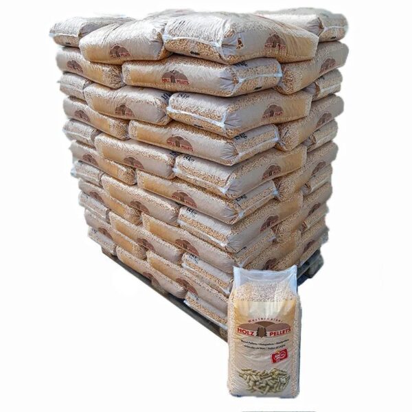 Granulés de bois Holz Westerwalder — Palette 66 sacs 15 kg