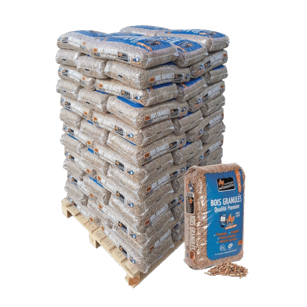 Granulés de bois Woodstock — 78 sacs 15 kg