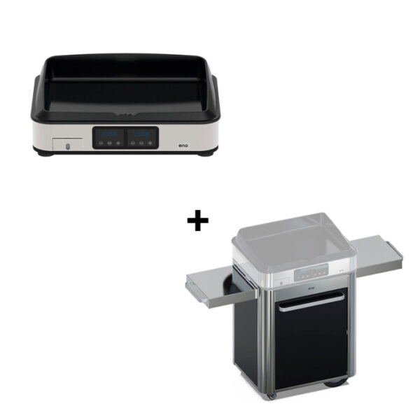 Pack plancha électrique Enosign 65 + chariot — ENO