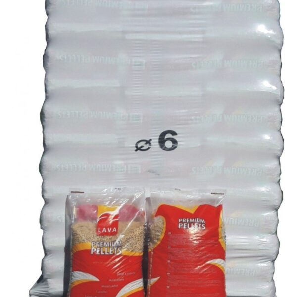 Pellet LAVA 100% résineux — Palette 65 sacs 15 kg
