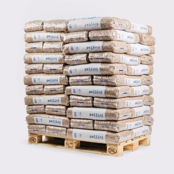Pellets Pellini EN+ A1 — Palette 66 sacs 15 kg